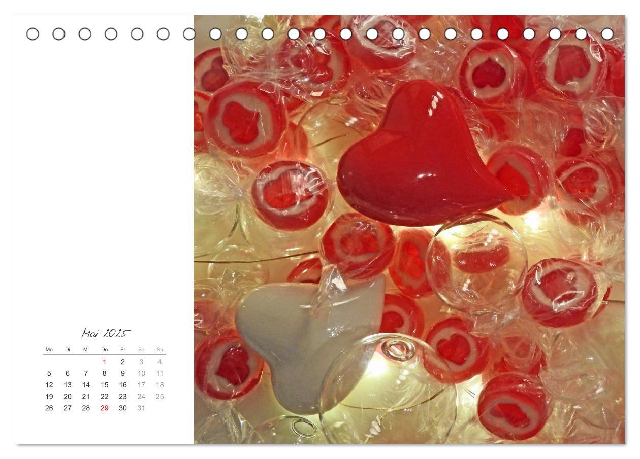 Bild: 9783435151455 | Ein Kalender voll Liebe (Tischkalender 2025 DIN A5 quer), CALVENDO...