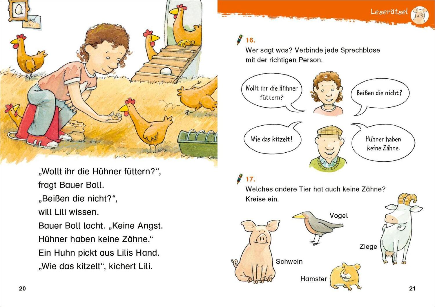 Bild: 9783737336369 | Duden Leseprofi - Lustiges Lese-Übungsbuch für die 1. Klasse | Schulze