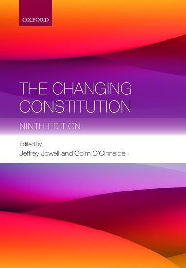 Cover: 9780198806363 | The Changing Constitution | Colm O'Cinneide (u. a.) | Taschenbuch