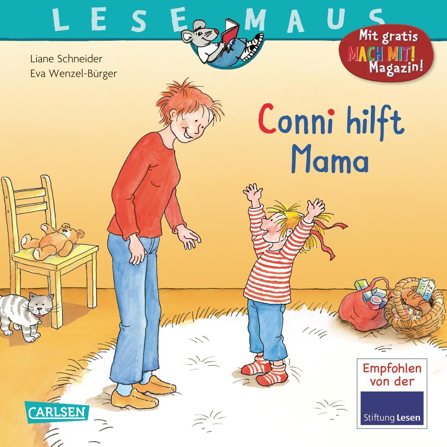 Cover: 9783551089526 | Conni hilft Mama | Liane Schneider | Broschüre | Lesemaus | 24 S.