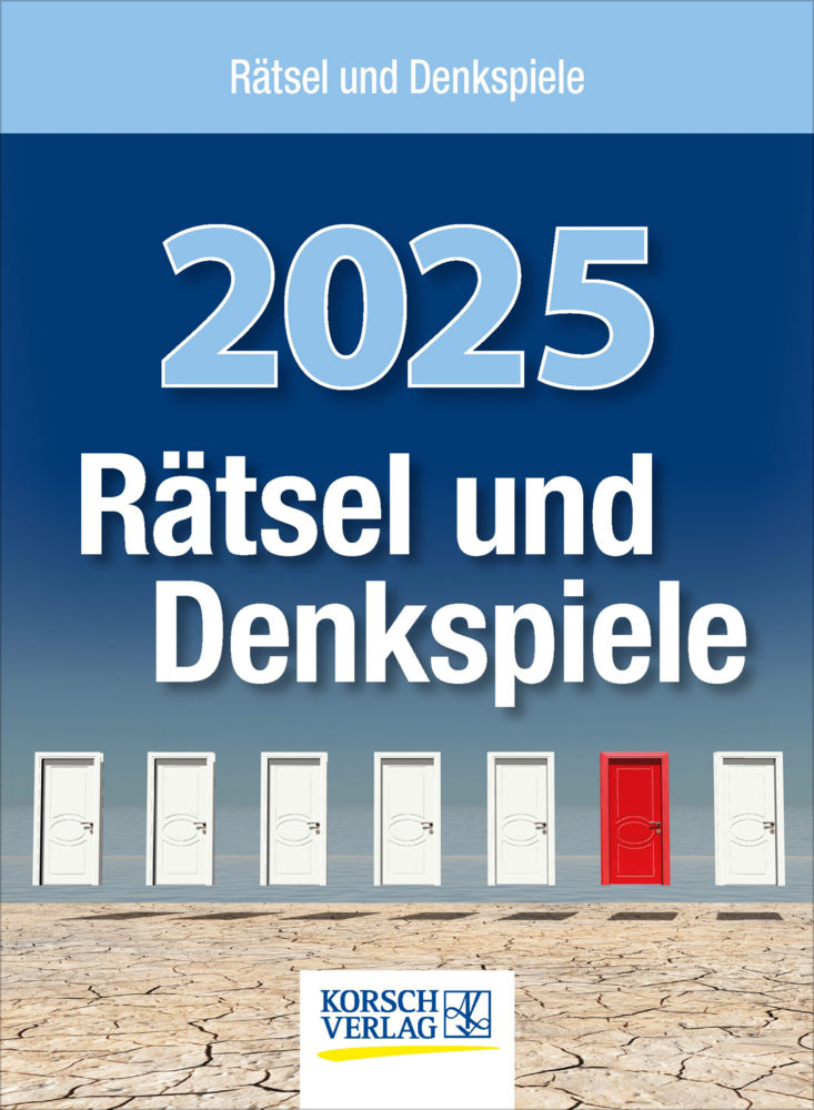 Cover: 9783731877462 | Rätsel und Denkspiele 2025 | Korsch Verlag | Kalender | 328 S. | 2025