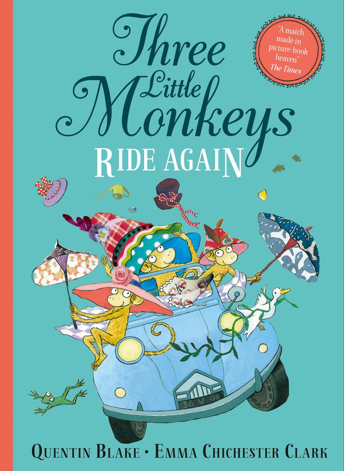 Cover: 9780008243692 | Three Little Monkeys Ride Again | Quentin Blake | Taschenbuch | 32 S.