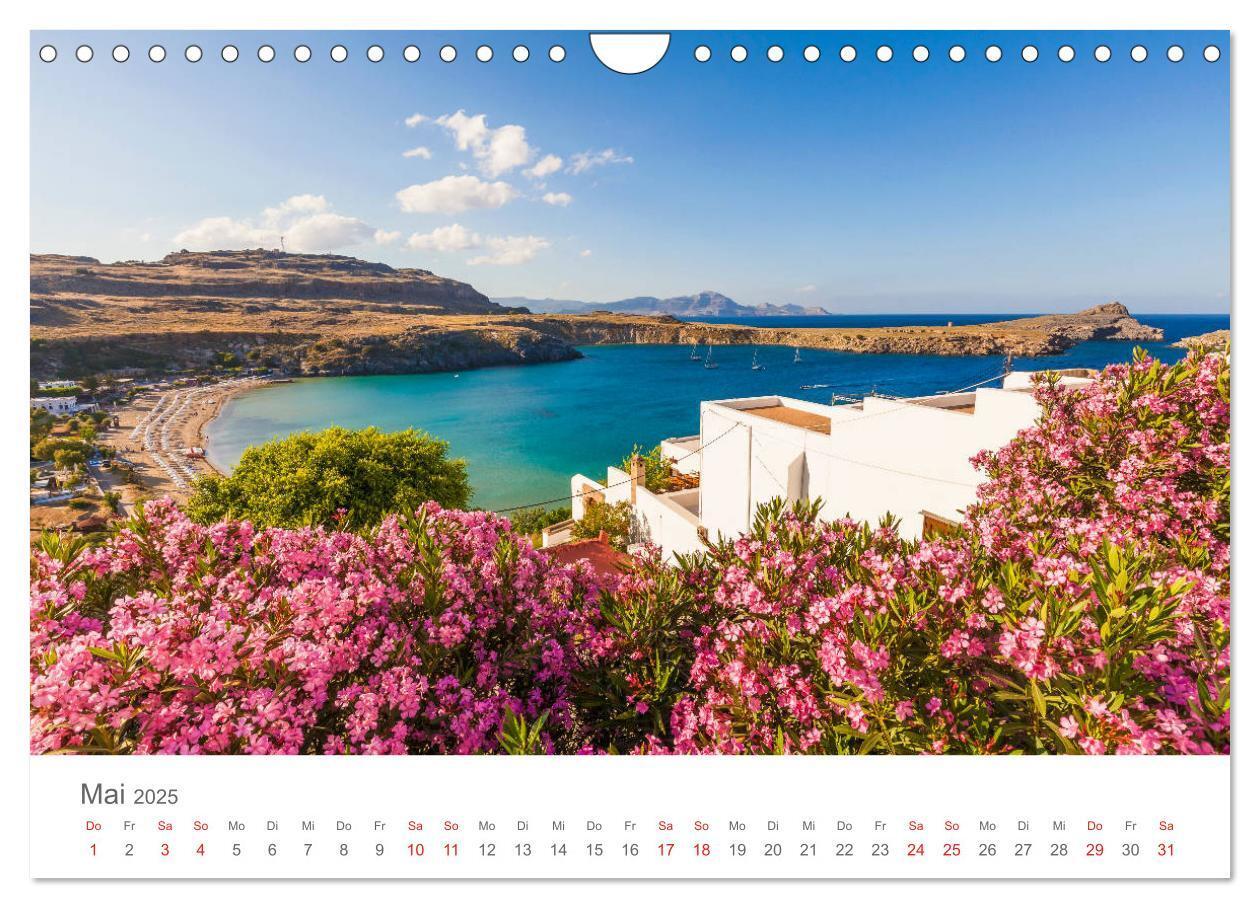 Bild: 9783435400737 | RHODOS Impressionen (Wandkalender 2025 DIN A4 quer), CALVENDO...