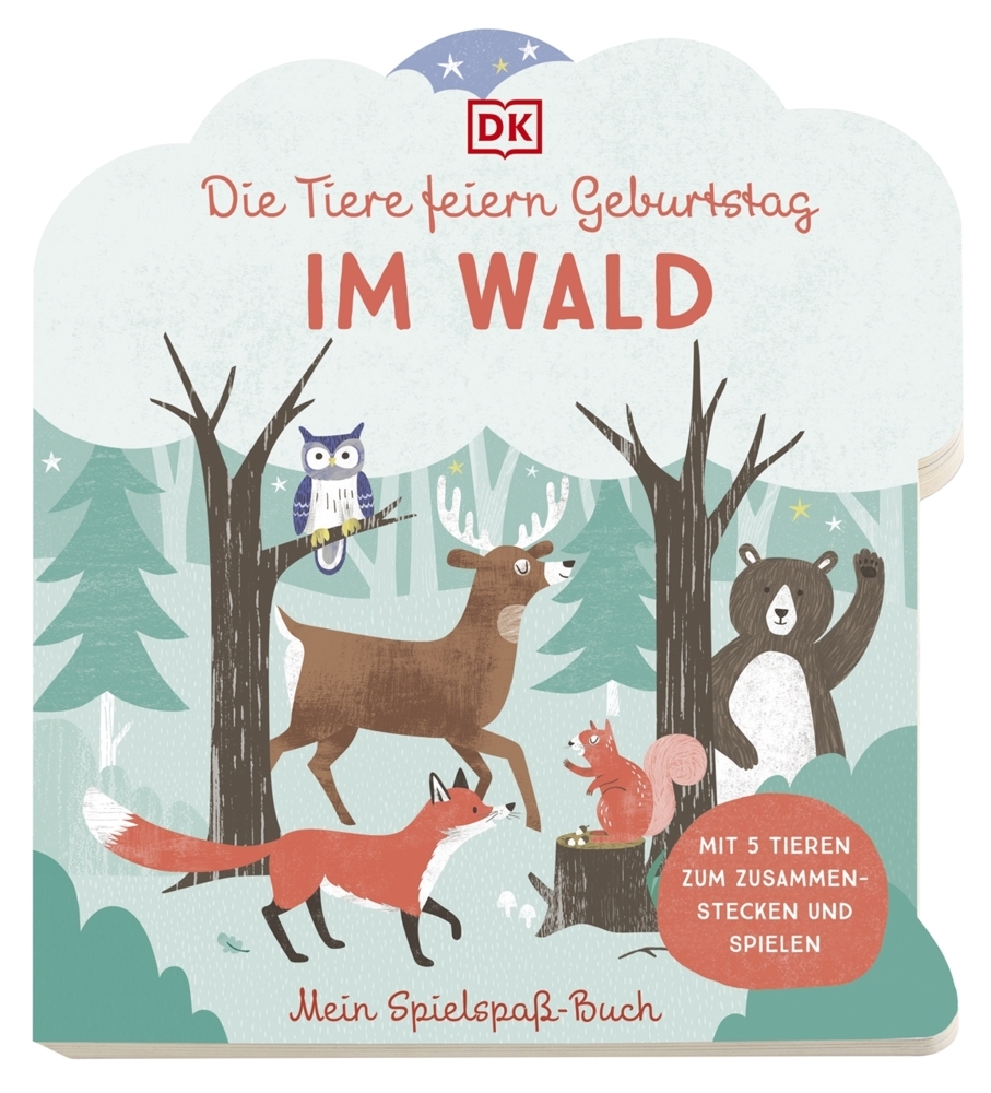 Cover: 9783831043774 | Mein Spielspaß-Buch. Die Tiere feiern Geburtstag im Wald | Elena Bruns