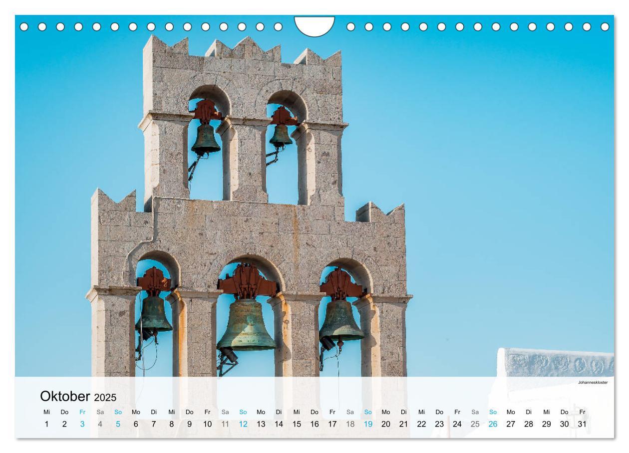 Bild: 9783383997334 | Patmos - Die heilige Insel (Wandkalender 2025 DIN A4 quer),...