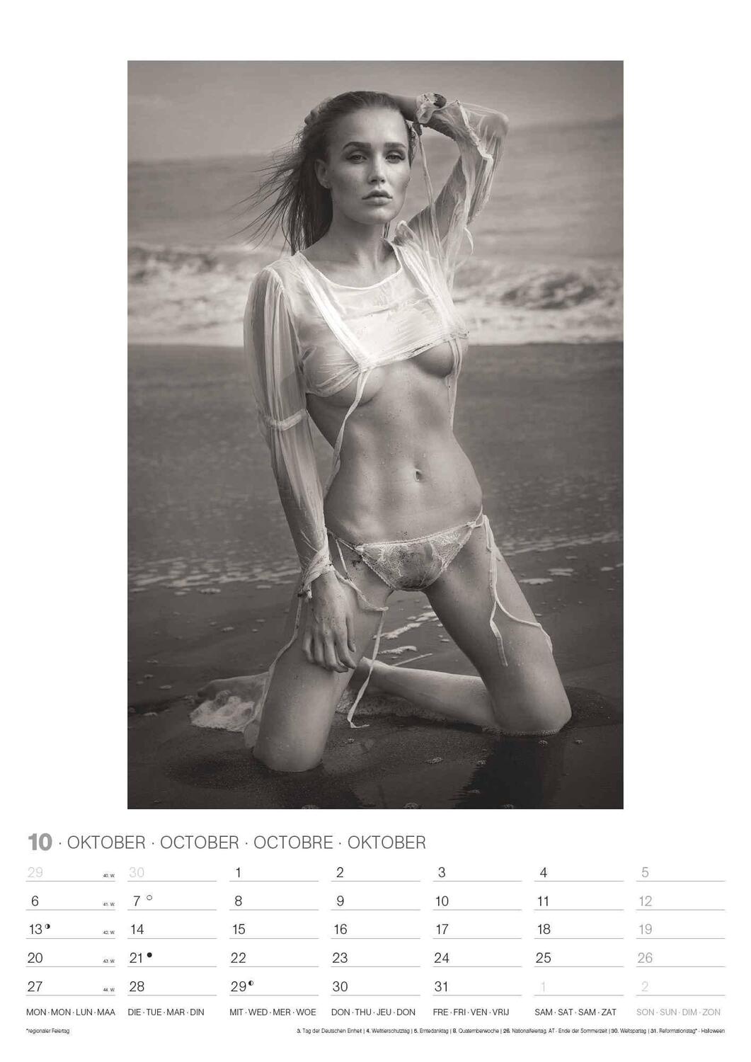 Bild: 4002725994318 | Naked 2025 - Wand-Kalender - 29,7x42 - Erotik-Kalender - Frauen -...