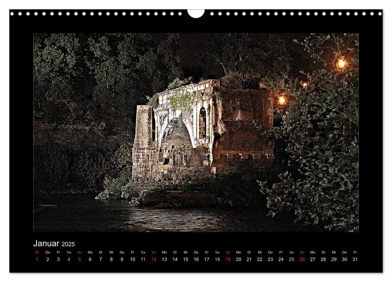 Bild: 9783435827640 | Roma (Wandkalender 2025 DIN A3 quer), CALVENDO Monatskalender | 2025