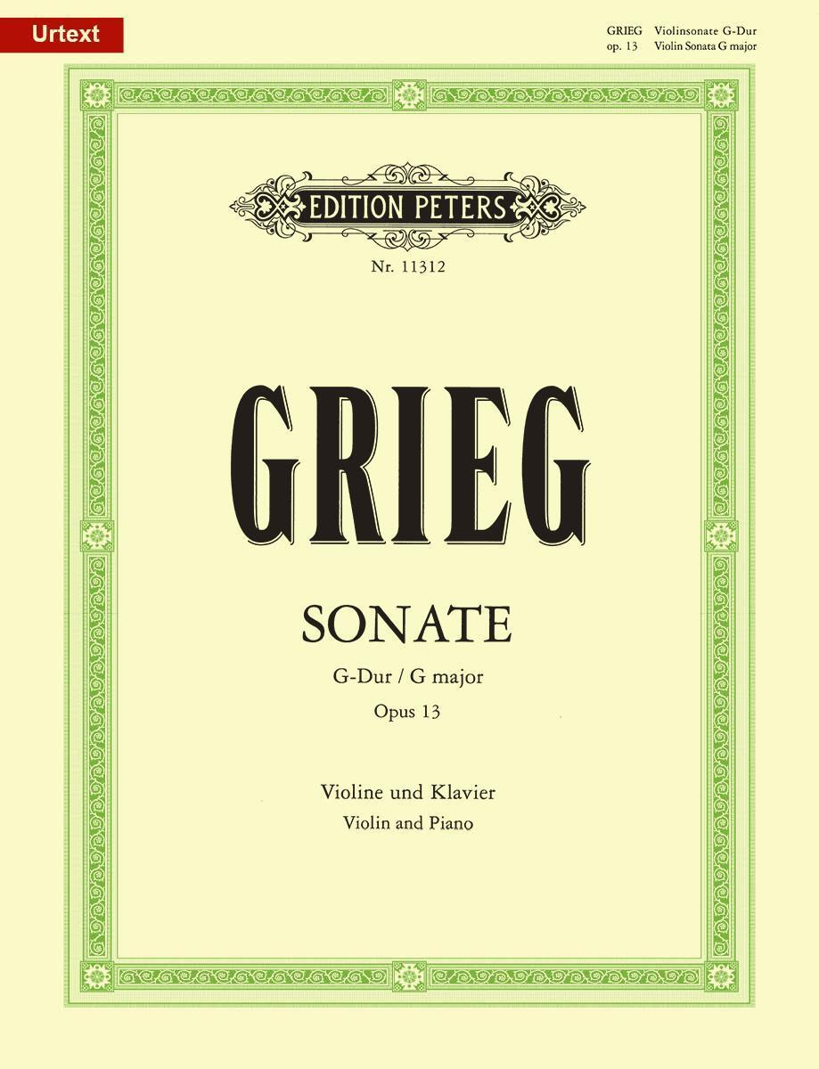 Cover: 9790014111397 | Violin Sonata No. 2 in G Op. 13 | Edvard Grieg | Taschenbuch | 76 S.