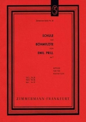 Cover: 9790010800257 | Schule für Flöte 1 | Teil I. Flöte (System Böhm)., Dt/engl | Prill