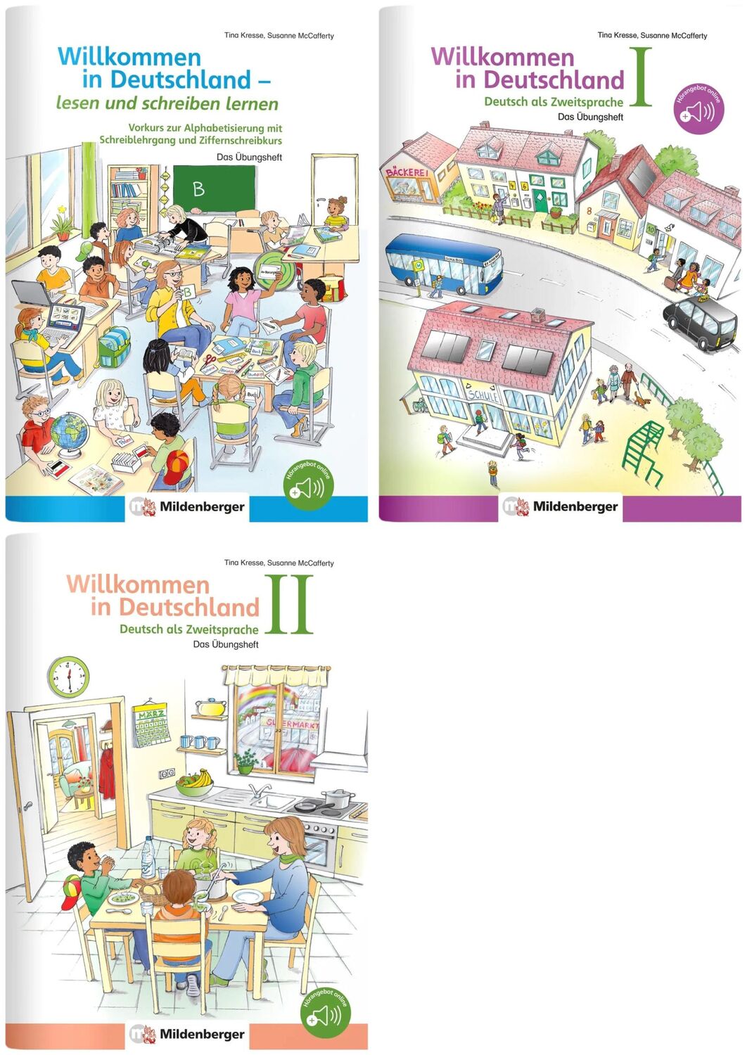 Cover: 9783619914180 | Sicher in die Grundschule - Paket: Deutsch als Zweitsprache (3 Hefte)