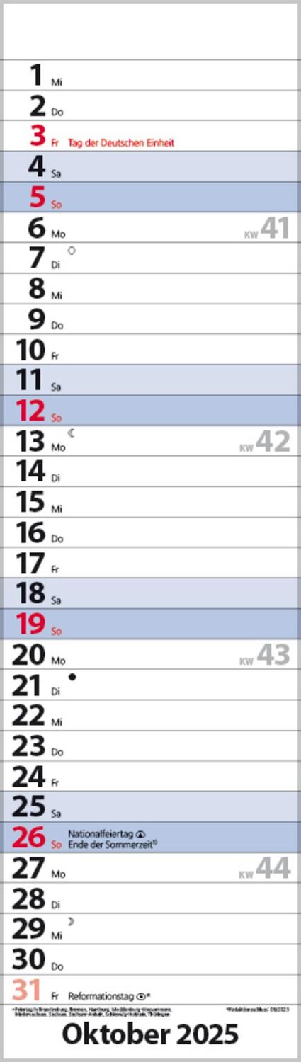 Bild: 9783731882749 | Streifenplaner Mini Blau 2025 | Verlag Korsch | Kalender | 13 S.