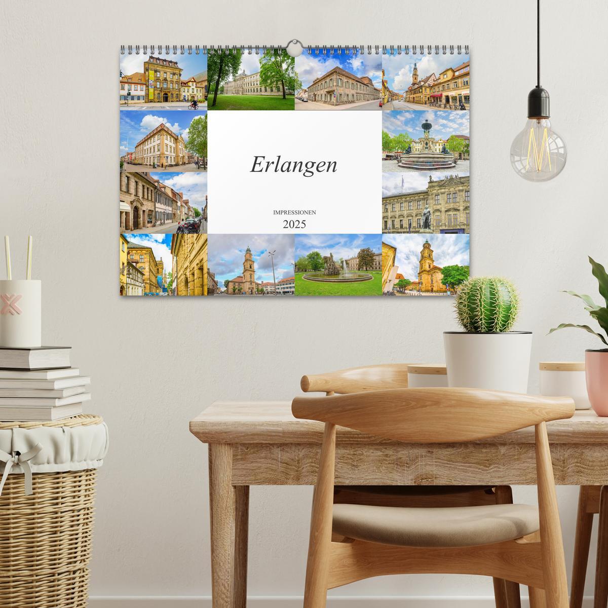 Bild: 9783435227327 | Erlangen Impressionen (Wandkalender 2025 DIN A3 quer), CALVENDO...