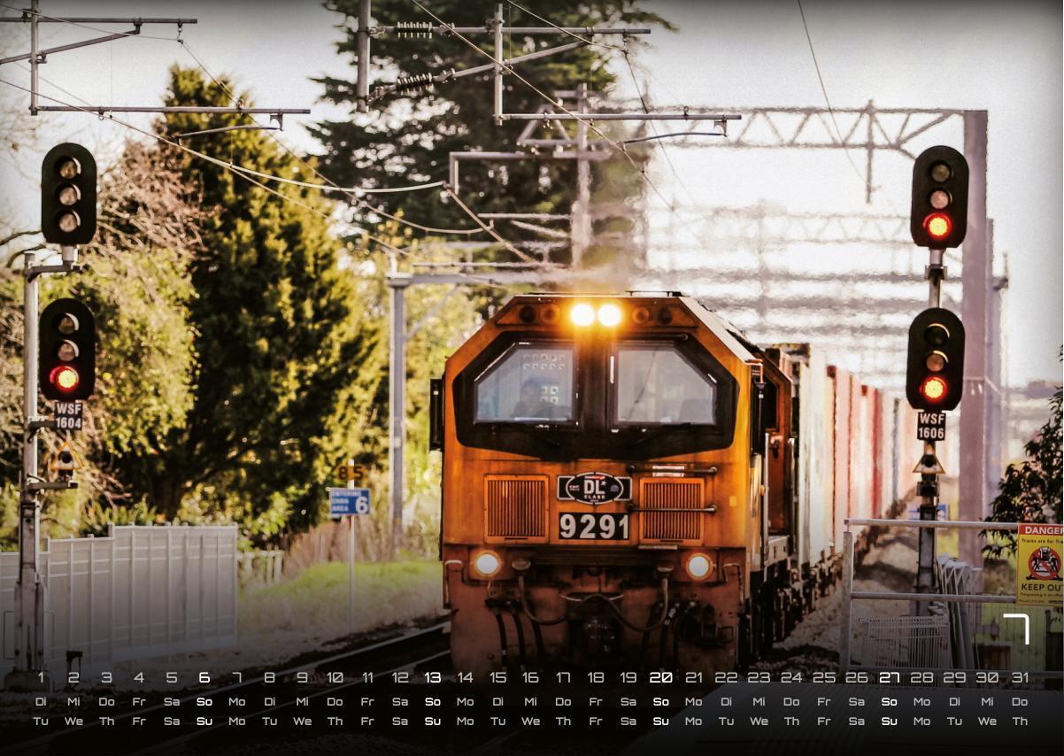 Bild: 9783986734503 | Eisenbahn - faszinierende Bahnwelt - 2025 - Kalender DIN A3 | Kalender