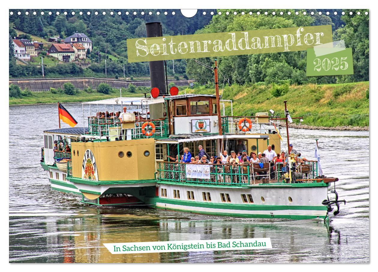 Cover: 9783383976735 | Seitenraddampfer ¿ In Sachsen von Königstein bis Bad Schandau...