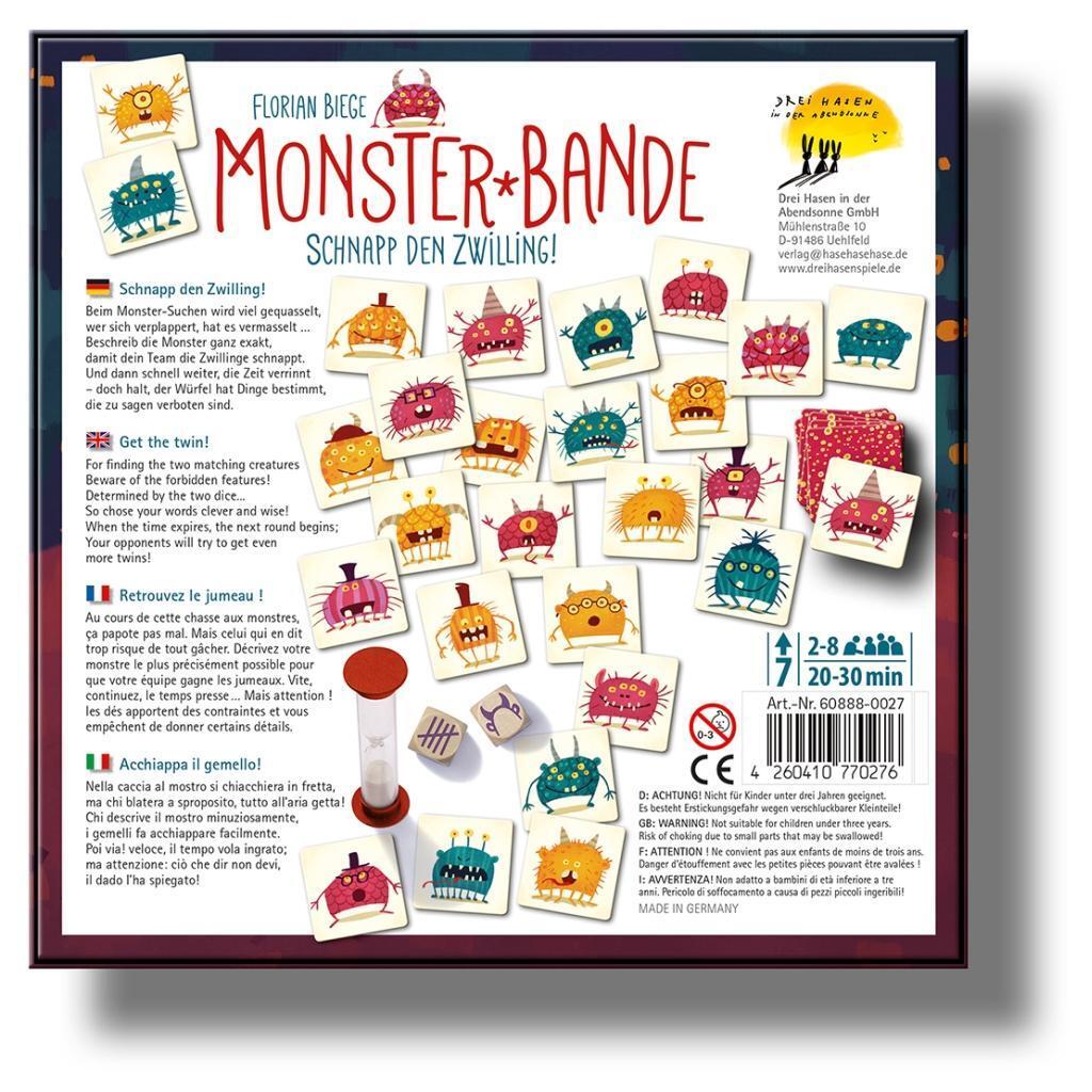 Bild: 9783941345355 | Monster-Bande | Schnapp den Zwilling! | Florian Biege | Spiel | 2018