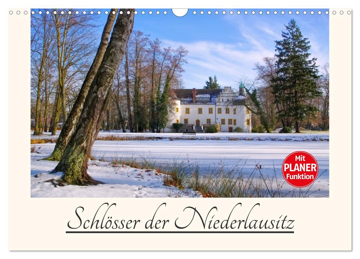 Cover: 9783435448531 | Schlösser der Niederlausitz (Wandkalender 2025 DIN A3 quer),...