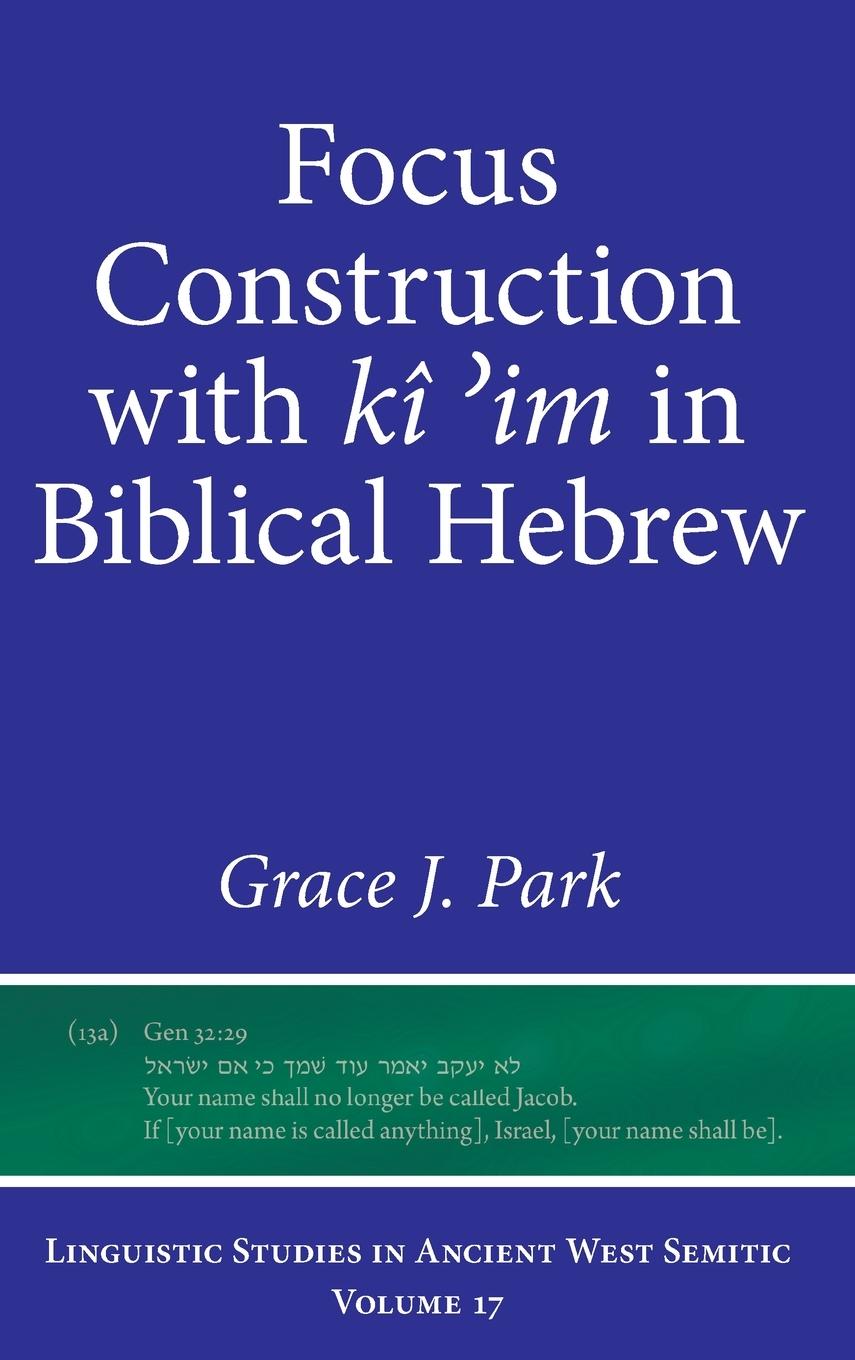 Cover: 9781646022465 | Focus Construction with kî ¿im in Biblical Hebrew | Grace Park | Buch