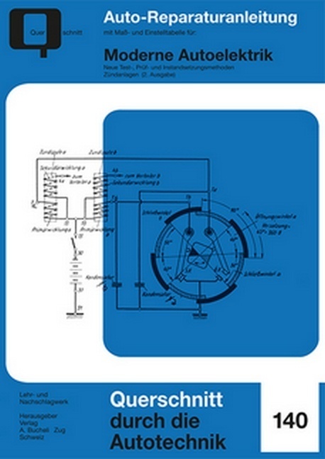 Cover: 9783716822937 | Moderne Autoelektrik | Taschenbuch | 83 S. | Deutsch | 2018 | bucheli