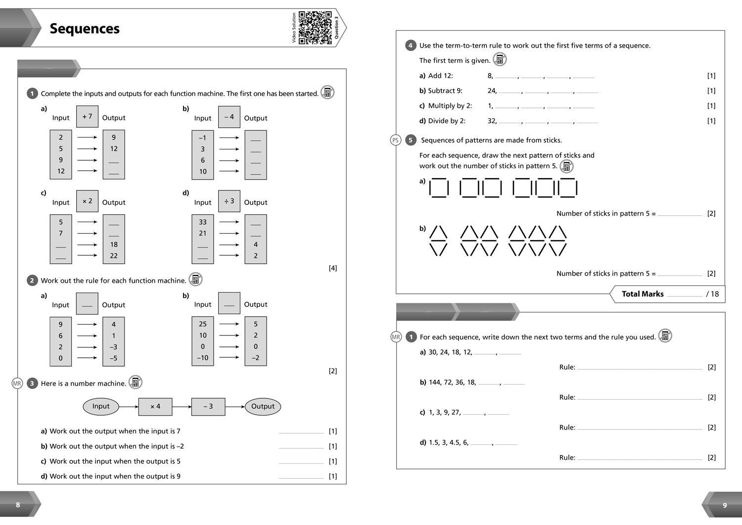 Bild: 9780008553692 | KS3 Maths Year 7 Workbook | Ideal for Year 7 | Collins KS3 | Buch