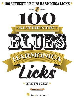 Cover: 9781480312913 | 100 Authentic Blues Harmonica Licks Book/Online Audio [With CD...