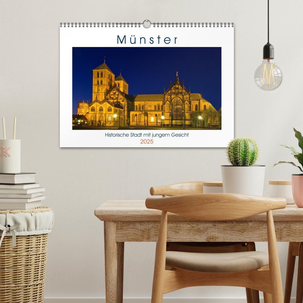 Bild: 9783435622726 | Münster - Historische Stadt mit jungem Gesicht (Wandkalender 2025...