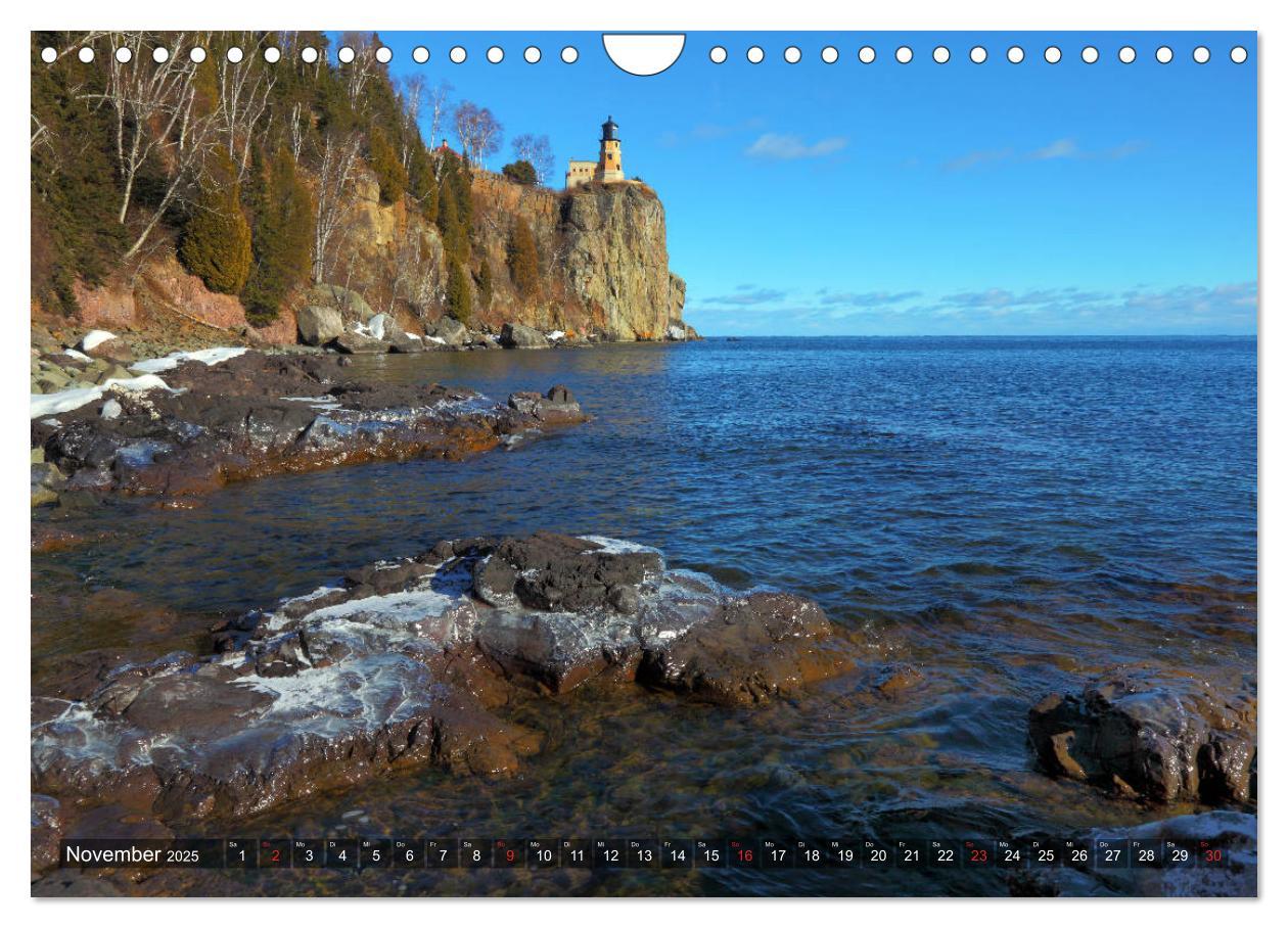 Bild: 9783435166510 | Great Lakes - Die großen Seen (Wandkalender 2025 DIN A4 quer),...