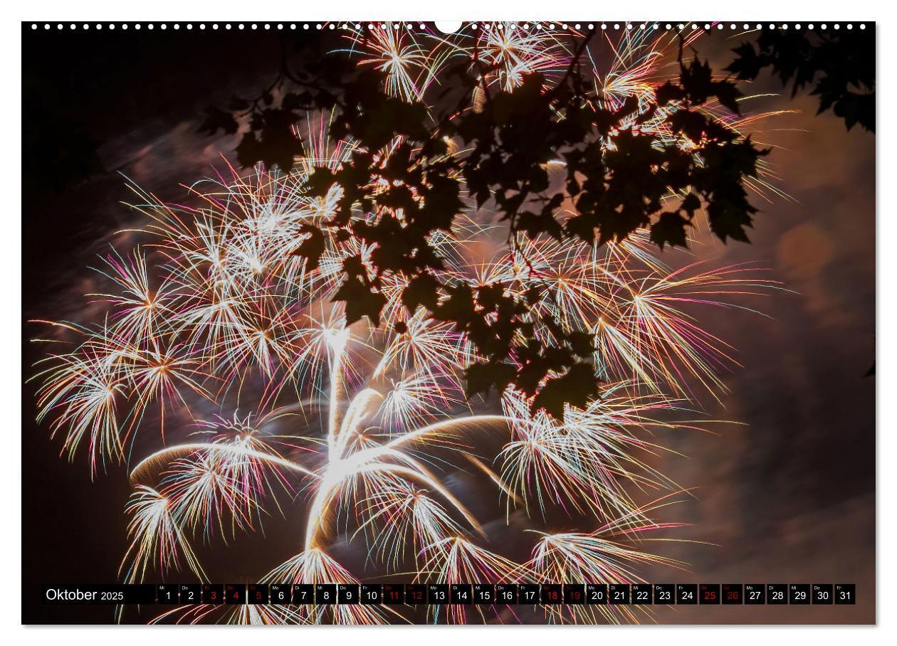 Bild: 9783435062522 | Feuerwerk - Kunstwerke am Himmel (Wandkalender 2025 DIN A2 quer),...