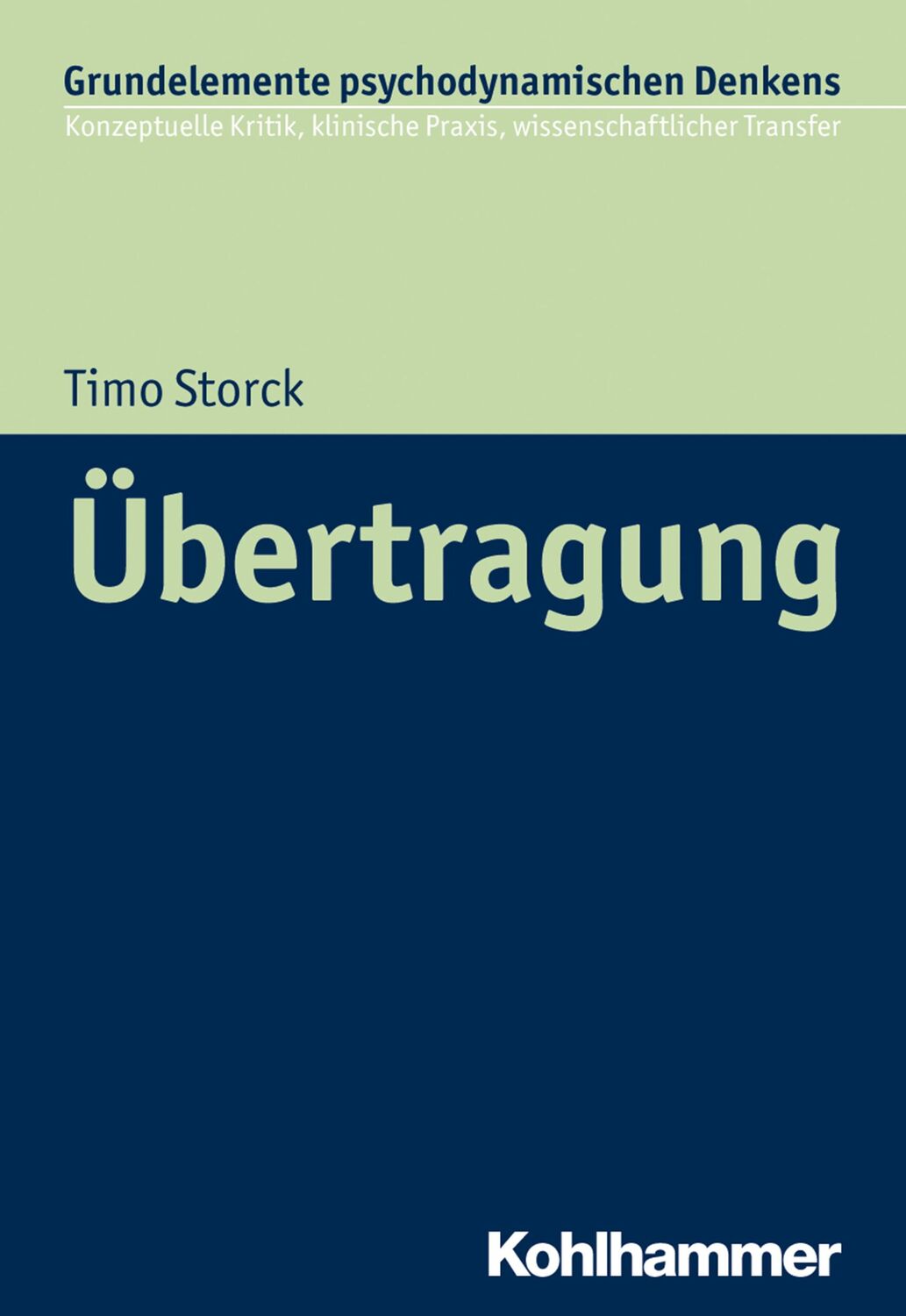 Cover: 9783170375710 | Übertragung | Timo Storck | Taschenbuch | 185 S. | Deutsch | 2020