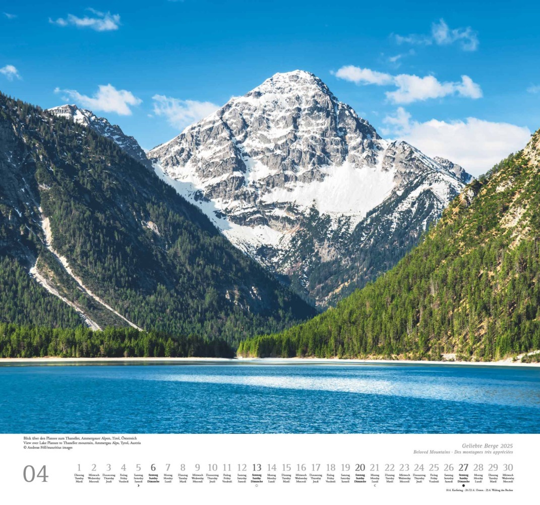 Bild: 4250809652689 | DUMONT - Geliebte Berge 2025 Wandkalender, 38x35,5cm,...