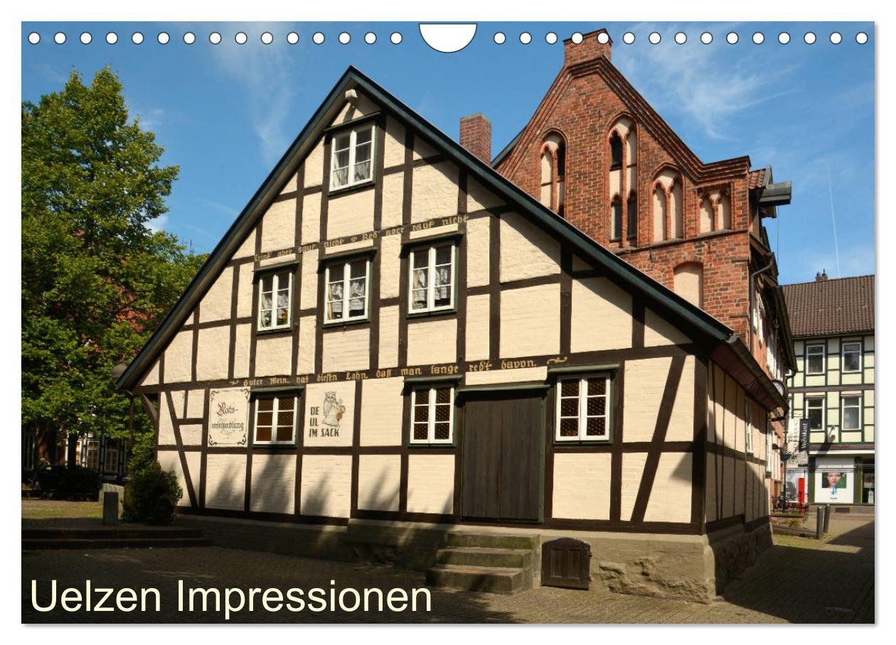 Cover: 9783435348046 | Uelzen Impressionen (Wandkalender 2025 DIN A4 quer), CALVENDO...