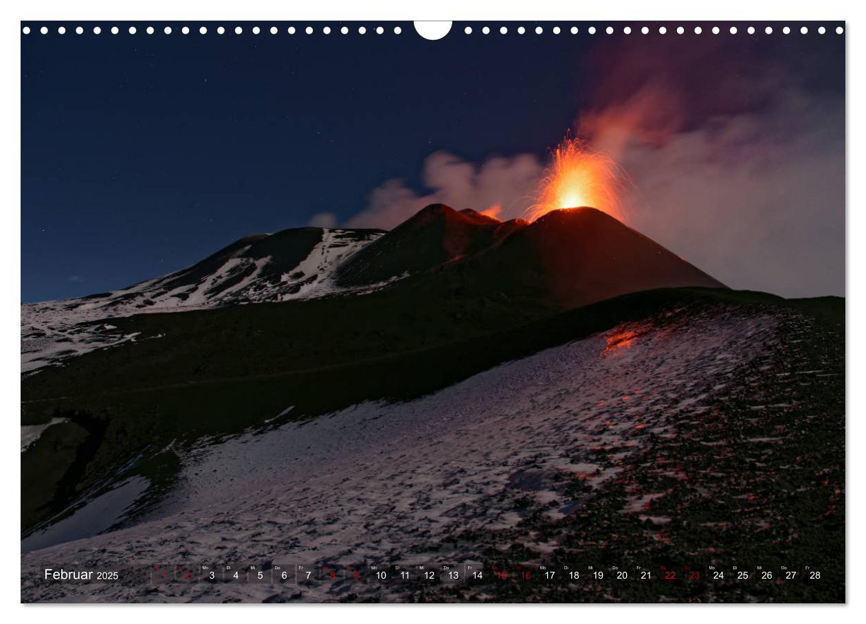 Bild: 9783435435968 | Vulkane - Magma, Lava, Eruptionen (Wandkalender 2025 DIN A3 quer),...