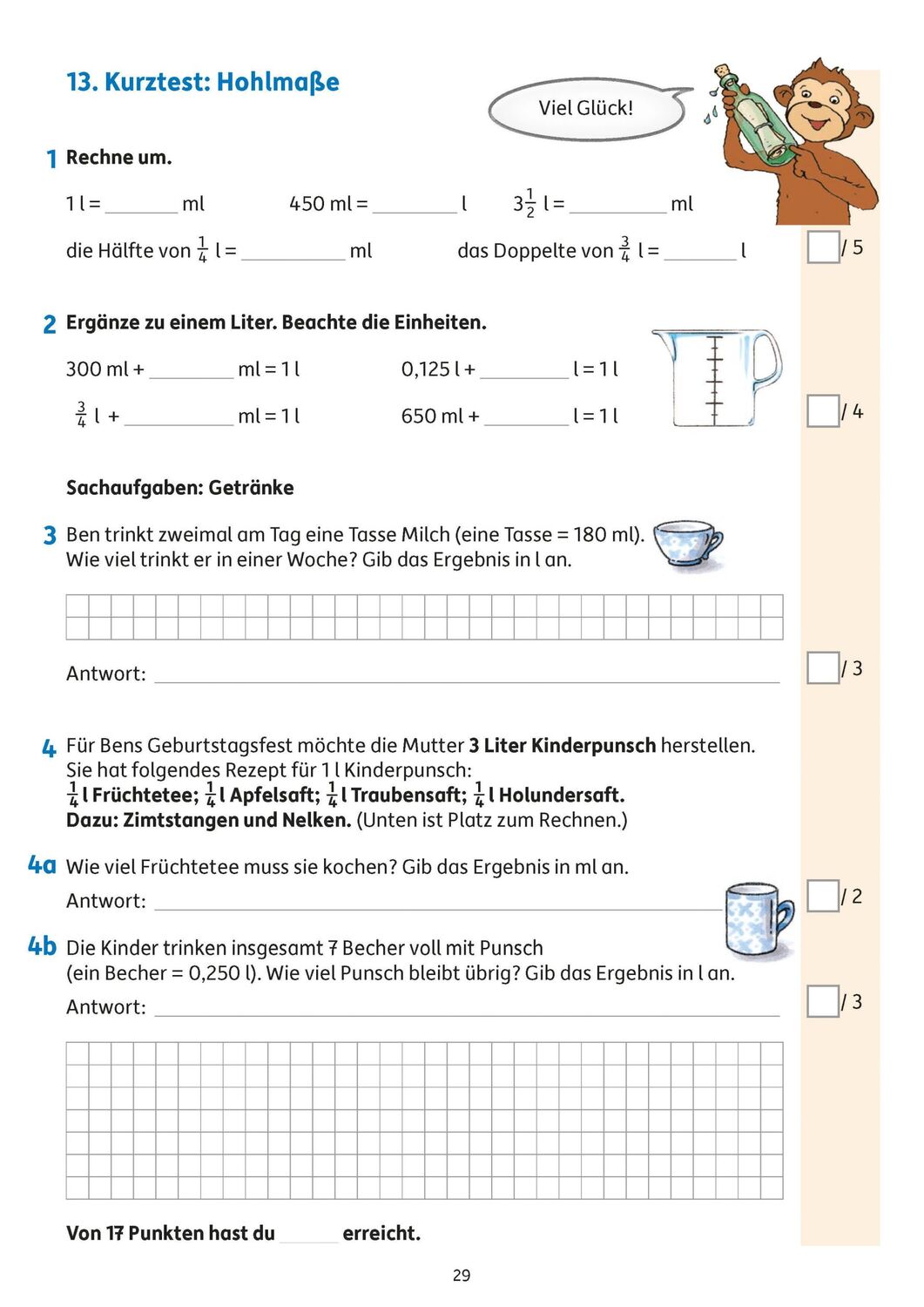 Bild: 9783881000840 | Tests in Mathe - Lernzielkontrollen 4. Klasse | Agnes Spiecker | 80 S.