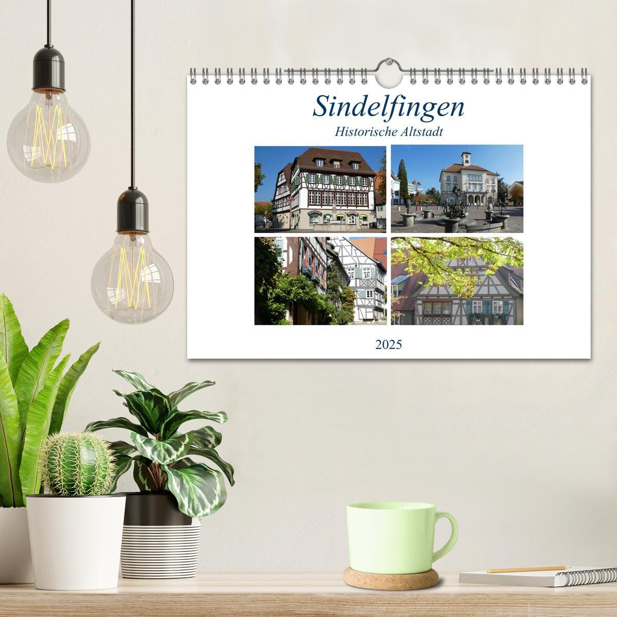 Bild: 9783435277346 | Sindelfingen - Historische Altstadt (Wandkalender 2025 DIN A4...