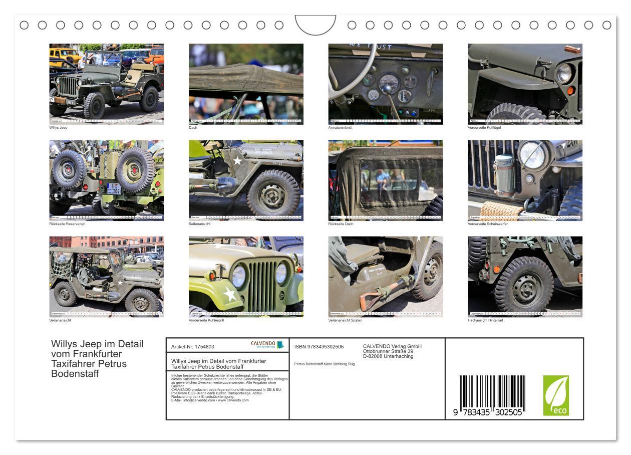 Bild: 9783435302505 | Willys Jeep im Detail vom Frankfurter Taxifahrer Petrus Bodenstaff...