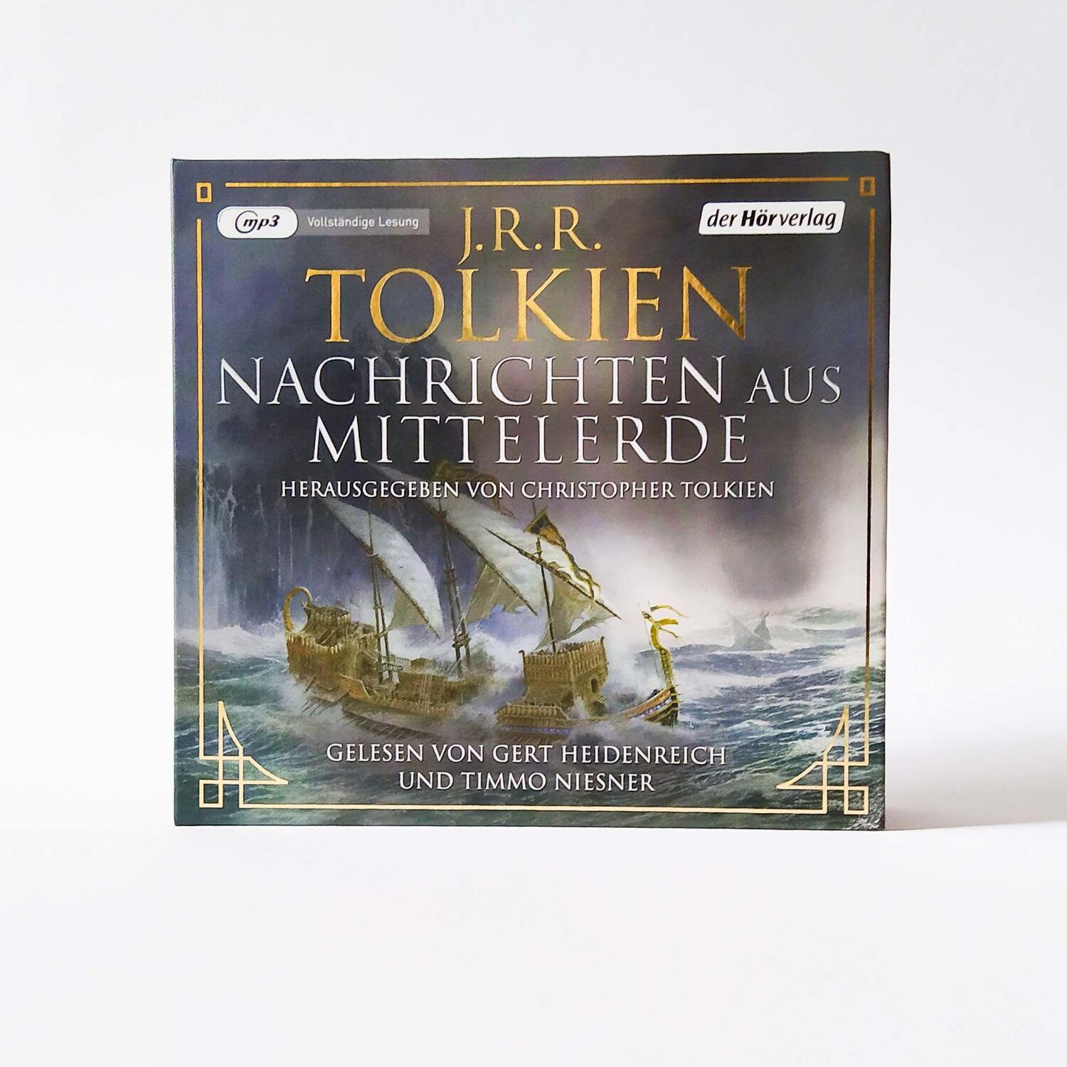 Bild: 9783844544091 | Nachrichten aus Mittelerde | J.R.R. Tolkien | MP3 | 3 Audio-CDs | 2021