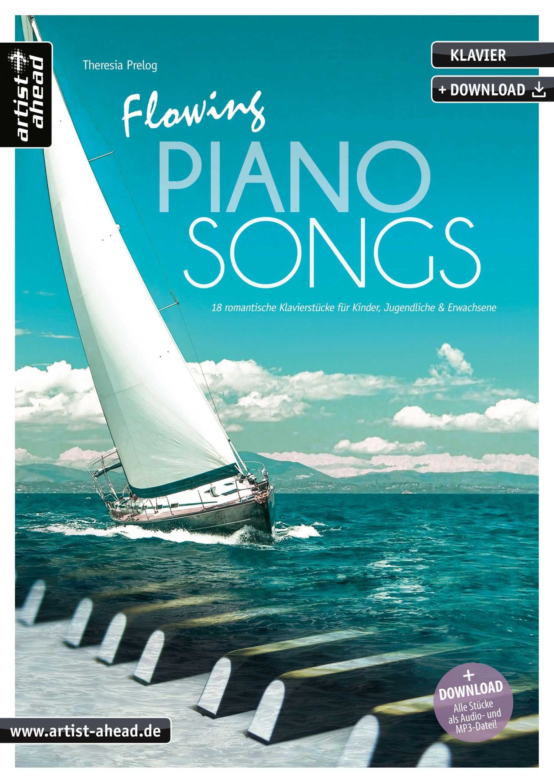 Cover: 9783866421660 | Flowing Piano Songs | Theresia Prelog | Broschüre | Buch &amp; Download