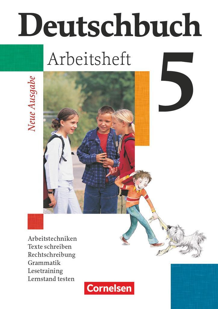 Cover: 9783464680612 | Deutschbuch 5. Arbeitsheft mit Lösungen. Gymnasium. Allgemeine...