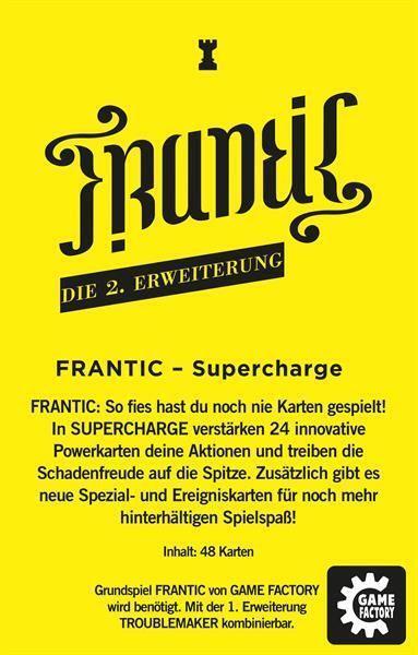 Bild: 7640142762591 | Game Factory - Frantic Supercharge | Game Factory | Spiel | Deutsch