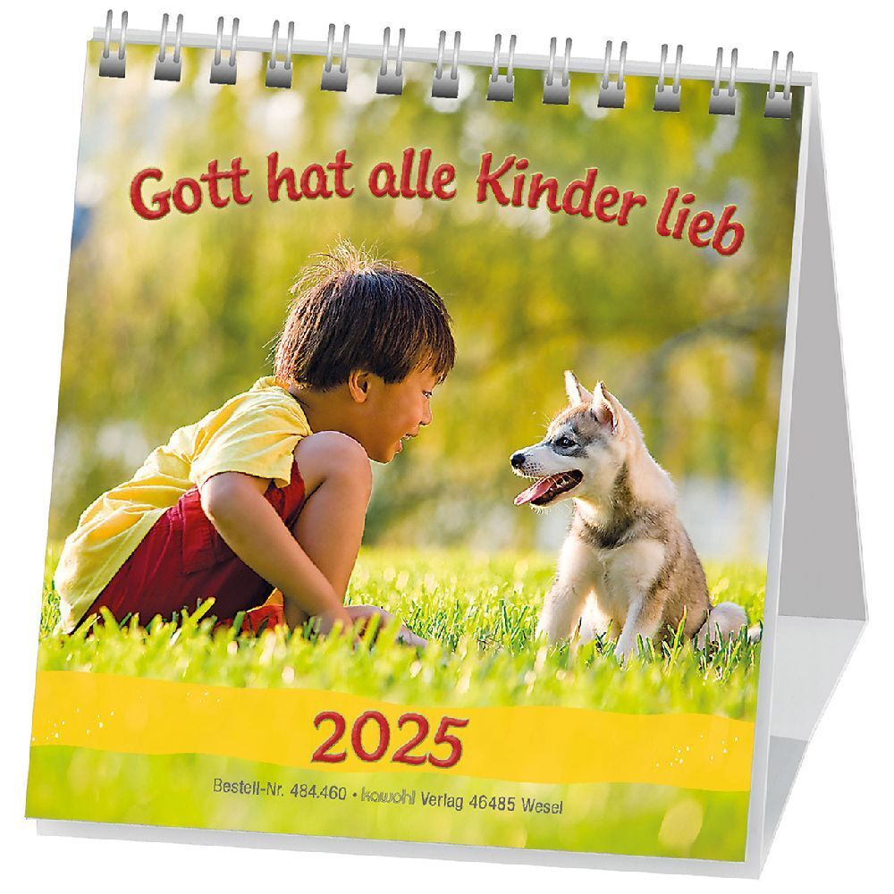 Cover: 9783754846056 | Gott hat alle Kinder lieb 2025 | Kalender | 14 S. | Deutsch | 2025