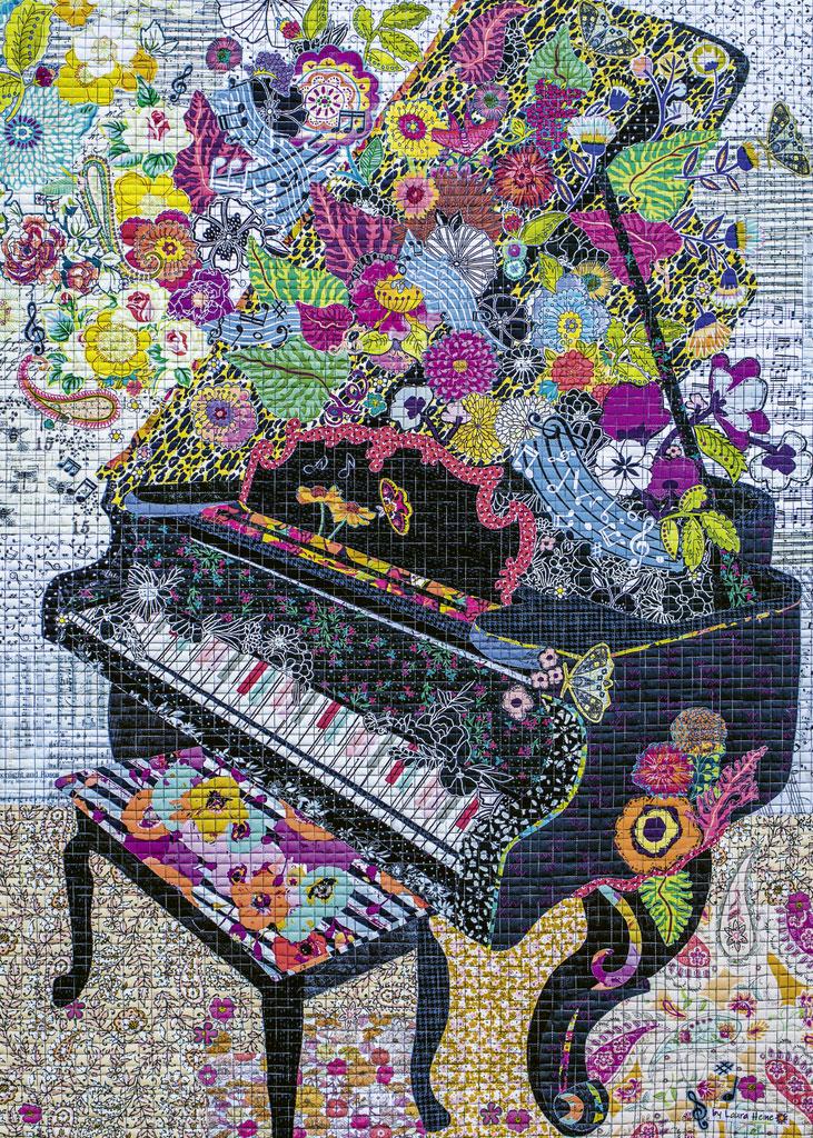 Bild: 4001689300265 | Sewn Piano Puzzle 1000 Teile | Laura Heine | Puzzle | 30026 | Deutsch