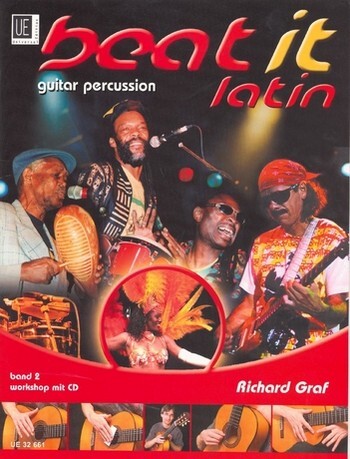 Cover: 9790008074837 | beat it 2 - Latin Guitar Percussion mit CD | Richard Graf | Buch + CD