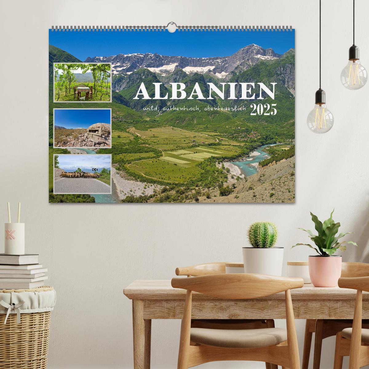 Bild: 9783383798276 | Albanien - wild, authentisch, abenteuerlich (Wandkalender 2025 DIN...