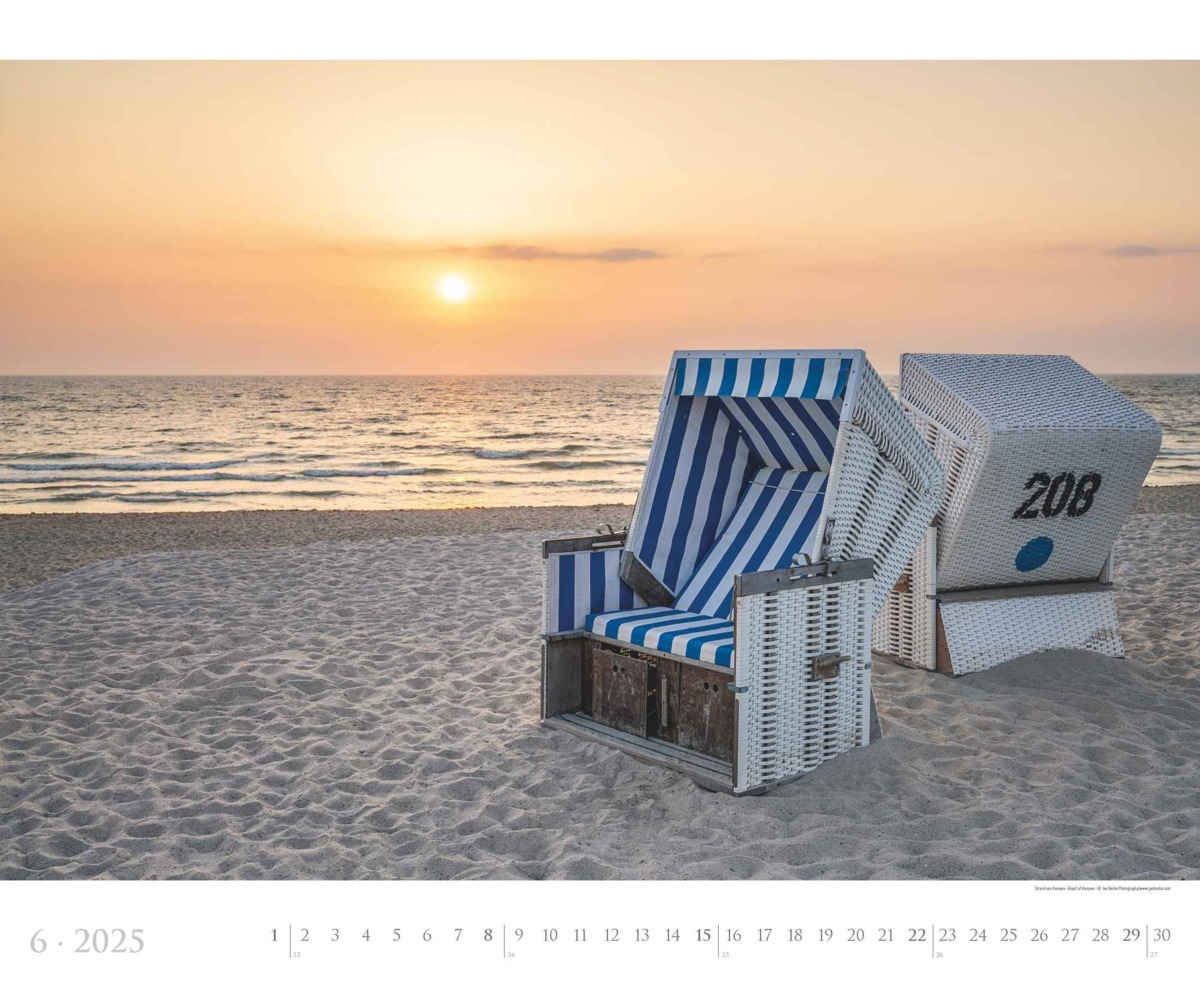 Bild: 4251732342258 | Alpha Edition - Sylt 2025 Bildkalender XXL, 60x50cm, Kalender mit...