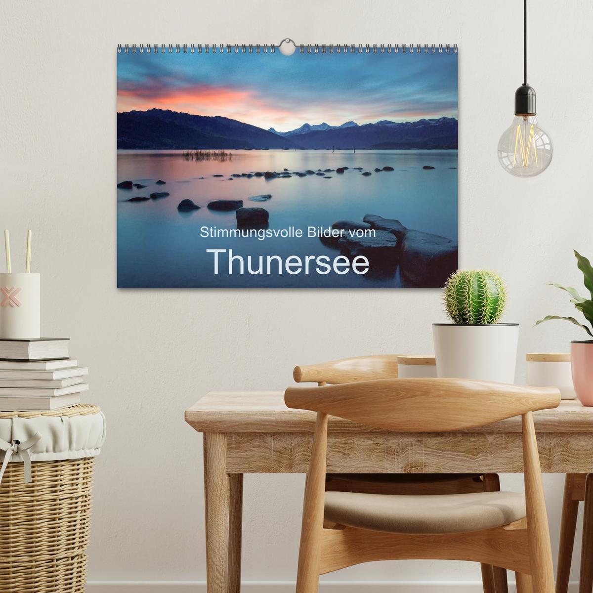 Bild: 9783435773862 | Stimmungsvolle Bilder vom Thunersee (Wandkalender 2025 DIN A3...