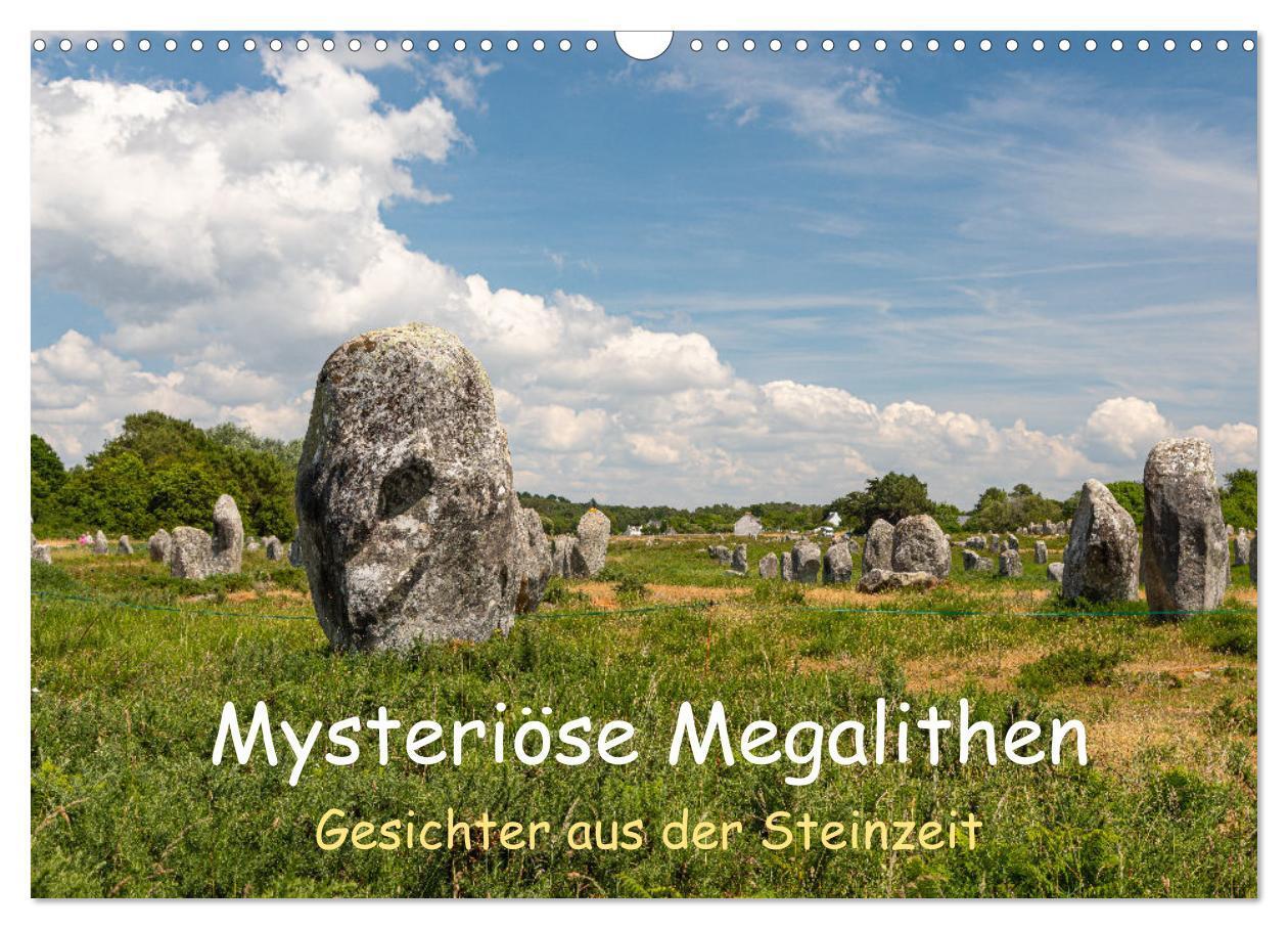 Cover: 9783457202098 | Mysteriöse Megalithen (Wandkalender 2025 DIN A3 quer), CALVENDO...