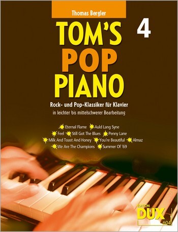 Cover: 4031658006041 | Tom's Pop Piano 4 | T. Bergler | Songbuch (Klavier) | Buch