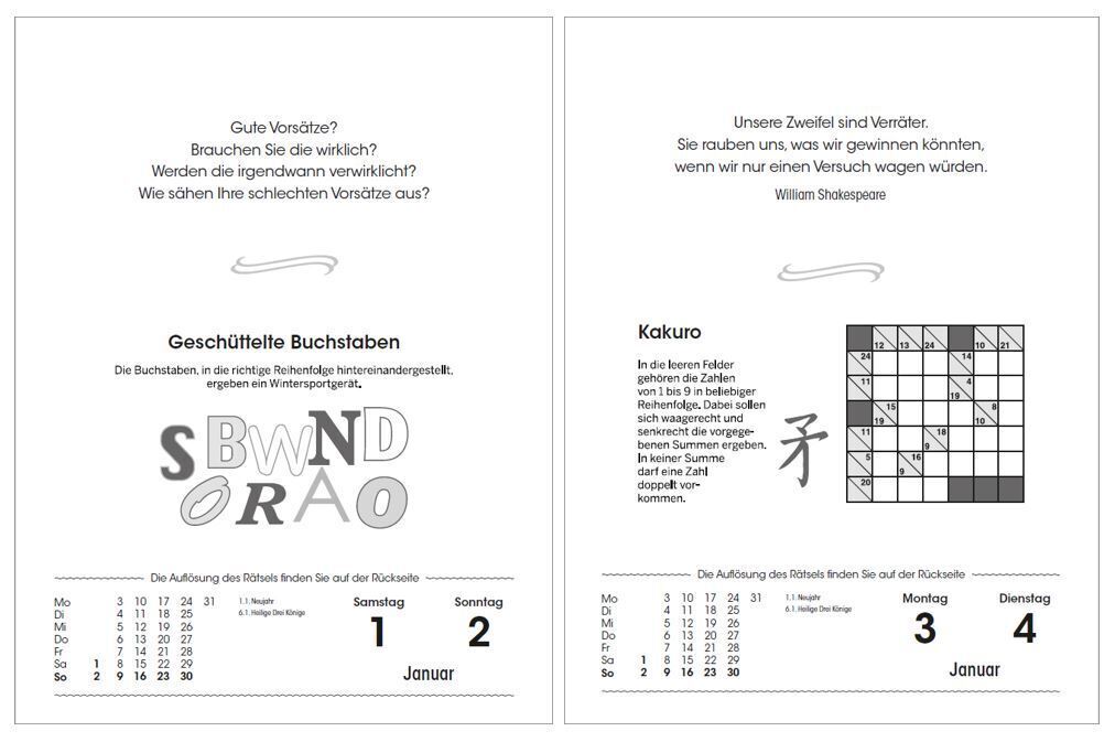 Bild: 9783809449218 | Rentnerkalender 2025. Der beliebte Abreißkalender bringt Schwung in...