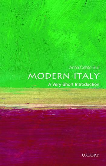 Cover: 9780198726517 | Modern Italy: A Very Short Introduction | Anna Cento Bull | Buch