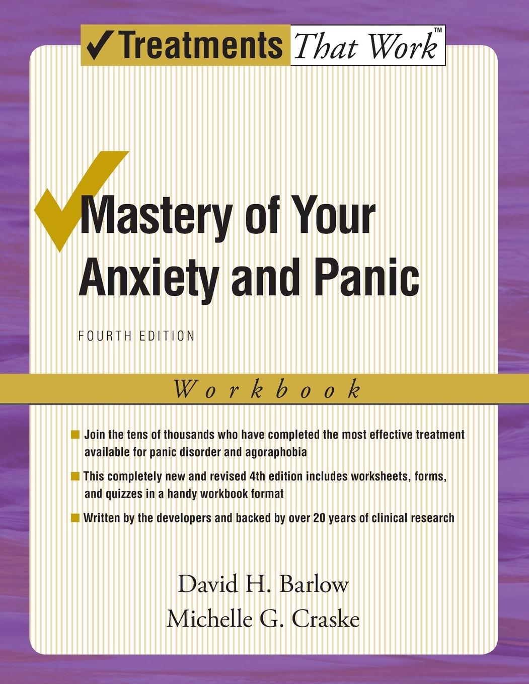 Cover: 9780195311358 | Mastery of Your Anxiety and Panic | Workbook | David H. Barlow (u. a.)