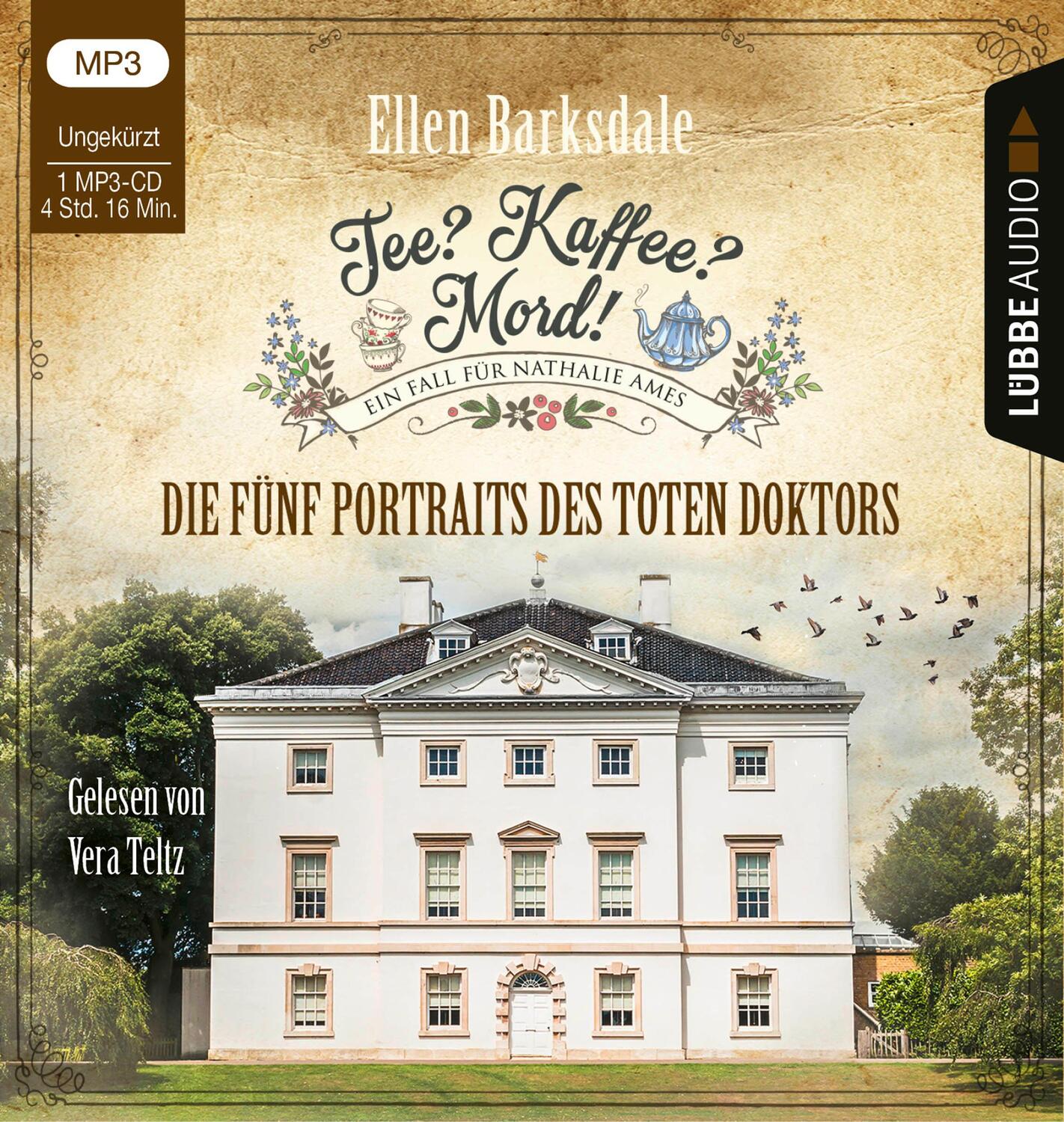 Cover: 9783785783733 | Tee? Kaffee? Mord! - Die fünf Portraits des toten Doktors | Barksdale